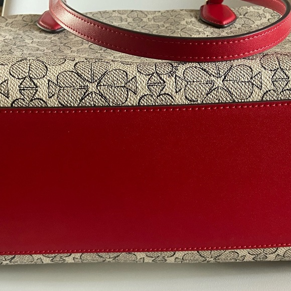 Kate Spade - Spade Flower Coated Canvas Large Market Tote~GORGEOUS - Picture 10 of 10